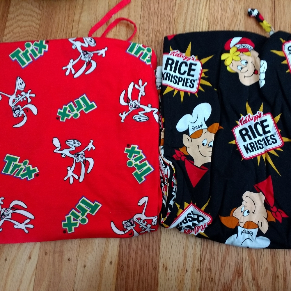 NEW Men's cereal themed PJs.